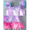 Little Girls Mermaid Princess Costume for Girls Dress Up Party