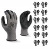 Durabull Latex Coated Work Gloves - Heavy Duty Protective Gloves