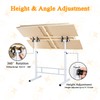1500 Piece Jigsaw Puzzle Table with Legs, 26"x35" Adjustable Puzzle