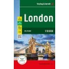 London, Stadtplan 1:10.000, freytag & berndt: City Pocket, Innenstadtplan, wasserfest