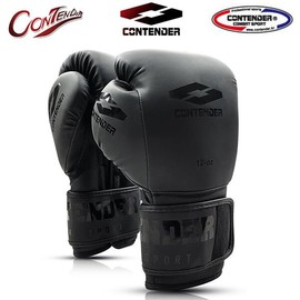 Contender Boxing Gloves Matte Black Combat Sports Boxing Gloves Made with Premium Materials / 컨텐더 권투글러브 무광블랙 격투기 복싱장갑 최고급 소재사용