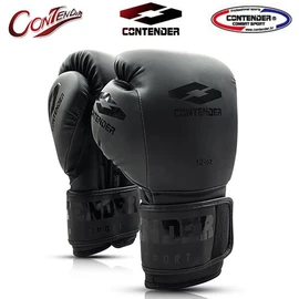 Contender Boxing Gloves Matte Black Combat Sports Boxing Gloves Made with Premium Materials / 컨텐더 권투글러브 무광블랙 격투기 복싱장갑 최고급 소재사용