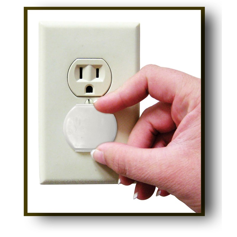 Electrical Outlet Safety Caps For Childproofing/Baby Cover Plugs and Draft