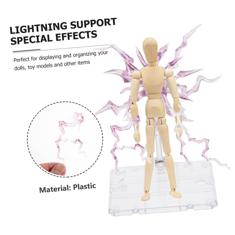 FRCOLOR 1 Set Handmade Special Effect Bracket Clay Model Stand