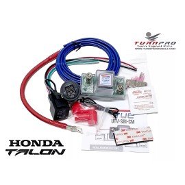 TrueAm Honda Talon TrueAm TALON-SBI-CM UTV Dual Battery Kit Isolator w/ Dual Voltmeter