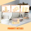 24 Pack Bamboo Dish Scrub Brushes Set Kitchen Brushes Scrubber