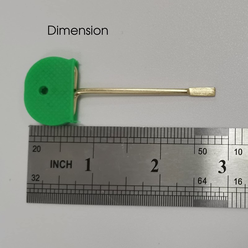 Bathroom/Bedrooom Door Key Emergency Key, Door Key Replacement Solid Key