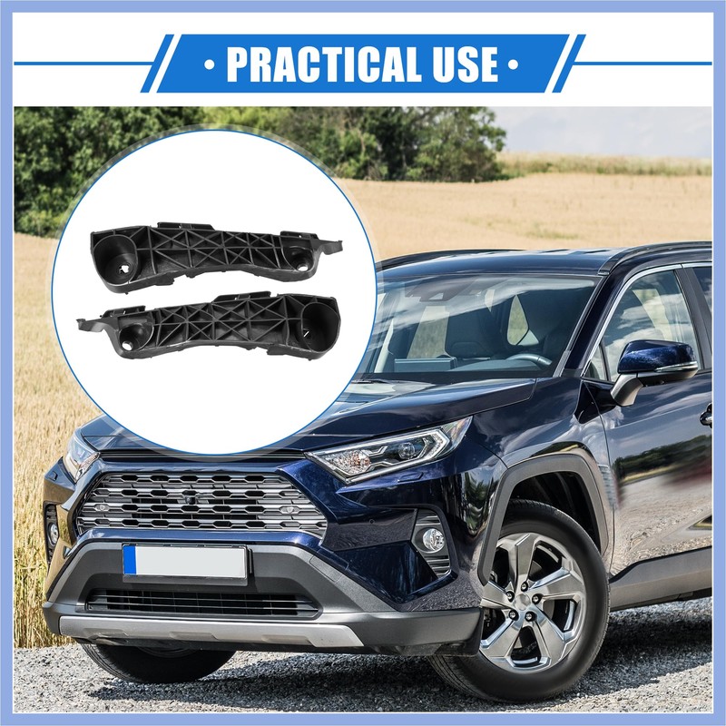 PARSLUCK 1 Pair Bumper Mounting Support Bracket Compatible for Toyota