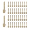 200 PCS Mini Wooden Spoons, 4 Inch Disposable Wooden Spoons,