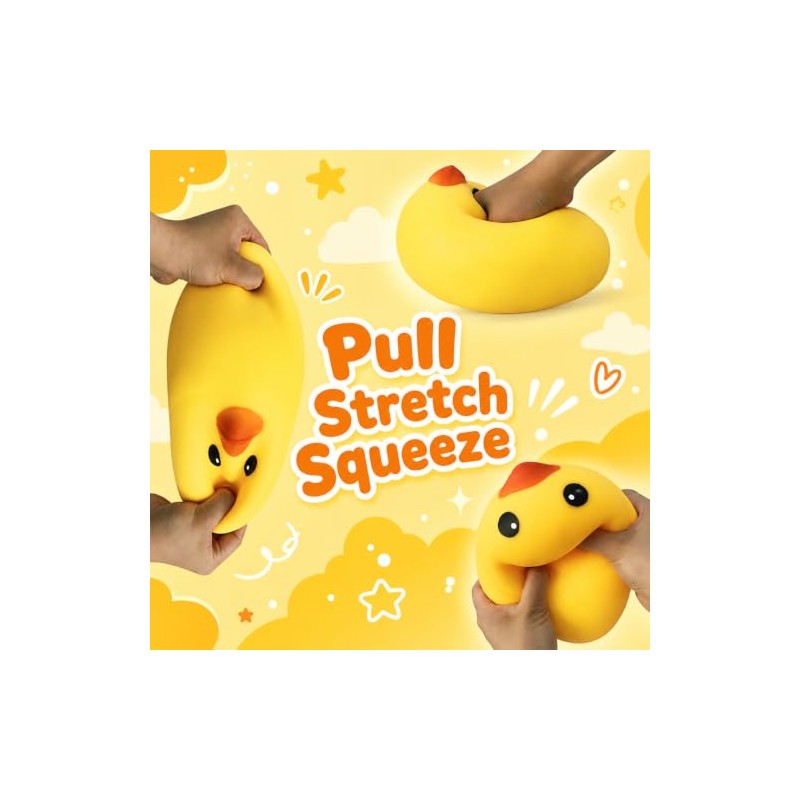 taba Squishy Duck (amarillo)