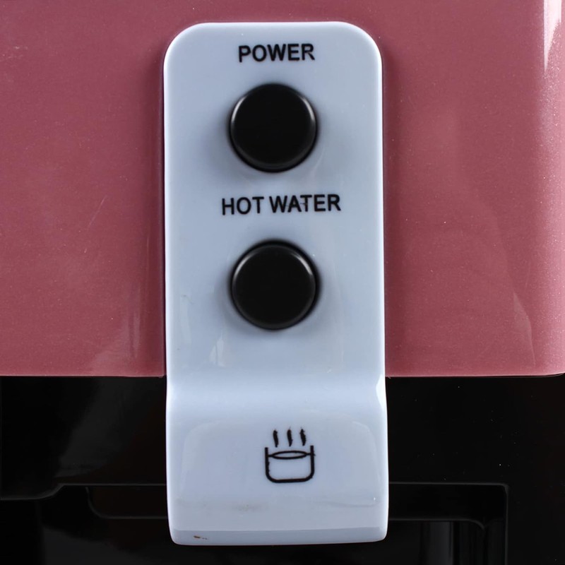 Top Loading Water Cooler Dispenser, Desktop Electric Hot and Cold