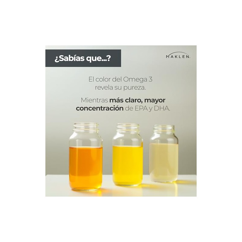 OMEGA 3 PLATINUM Aceite de Pescado 120 Softgels 1.3g Maklen