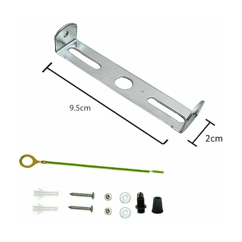 LEDSone 95mm Lighting Fixture Ceiling Plate Bracket Fitting Ceiling Rose
