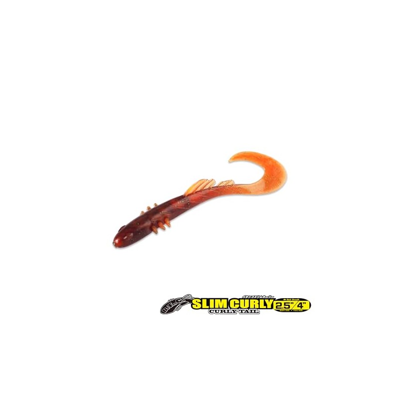 Bait Breath(ベイトブレス) BeTanCoスリムカーリー 2.5"(COLOR-CALICO) (S365 アフタースポーン)