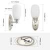 Dream lighting LED 12volt DC Glass Wall Lights for RV,