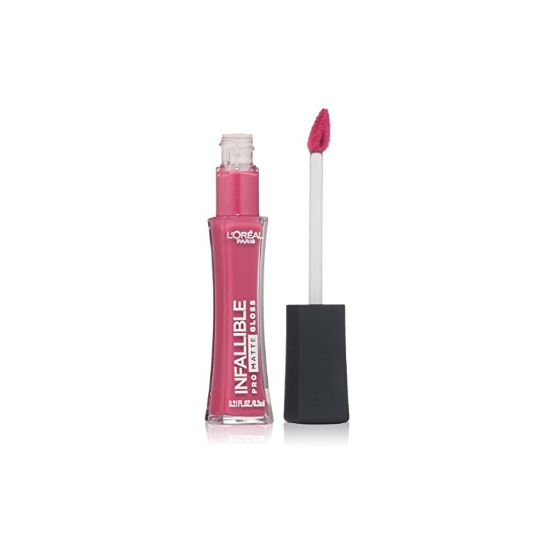 L’Oréal Paris Cosmetics Infallible Lip Pro Matte Gloss, Fuchsia Amnesia,