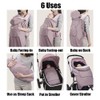 Bebamour Cover for Baby Carrier Universal Hoodie All Season Stroller
