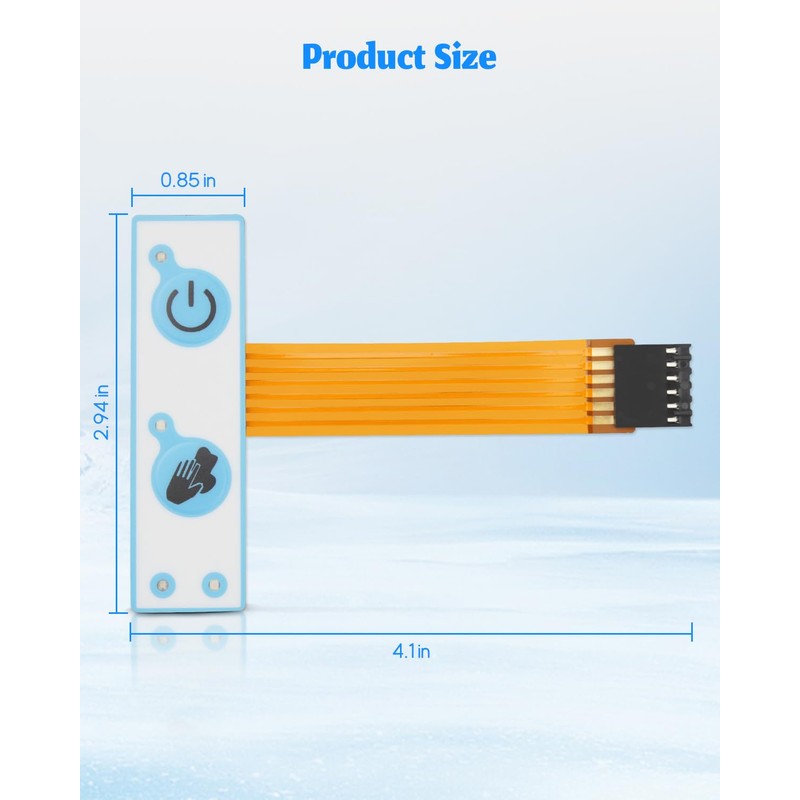 9101394-01 Fit for Ice O Matic Switch Remote User, Replace