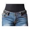 Jasgood Belt, Women's, Men's, Elastic Belt, Unisex, No Buckle, Invisible