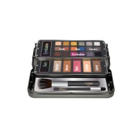 bonvoyage Hello Beautiful, Professional Makeup Set with EyeShadow, Bronzer, Blush, SettingPowder and EyebrowPencil by BonVoyage. Accessories Included