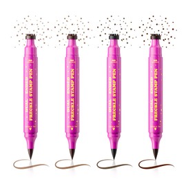 Dual-Ended Freckle Pen, Sponge Stamp & Precision Tip,Mousy Brown 02