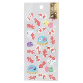 Fujinami Quail [Sticker Sheet] Summer Irotic Japanese Style Sticker/Goldfish