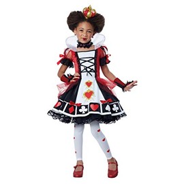 California Costumes Girls Deluxe Queen of Hearts Child Costume