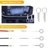 GOOACC 19Pcs Trim Removal Tool Set Panel Fastener Clips Removal