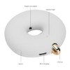 Wearable Air Purifier Necklace Portable Personal Mini USB Charge Air