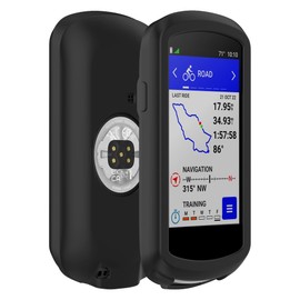 Ermorgen Silikonhülle Kompatibel für Garmin Edge 1040 Hülle Weiche Silikonhülle All-Inclusive Stoßfester Schutz - Schwarz