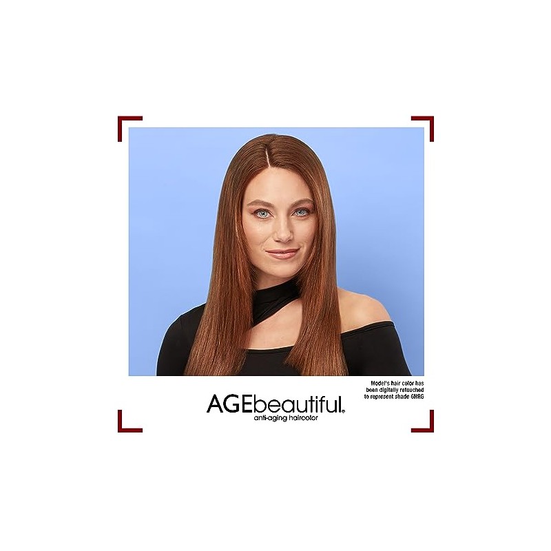 AGE beautiful Permanent Hair Color Dye Liqui Creme & Developer