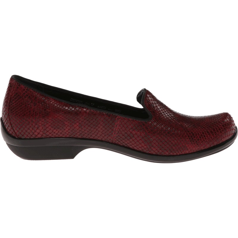 Dansko Women's Olivia Clog,Wine Snake,36 EU/5.5-6 M US