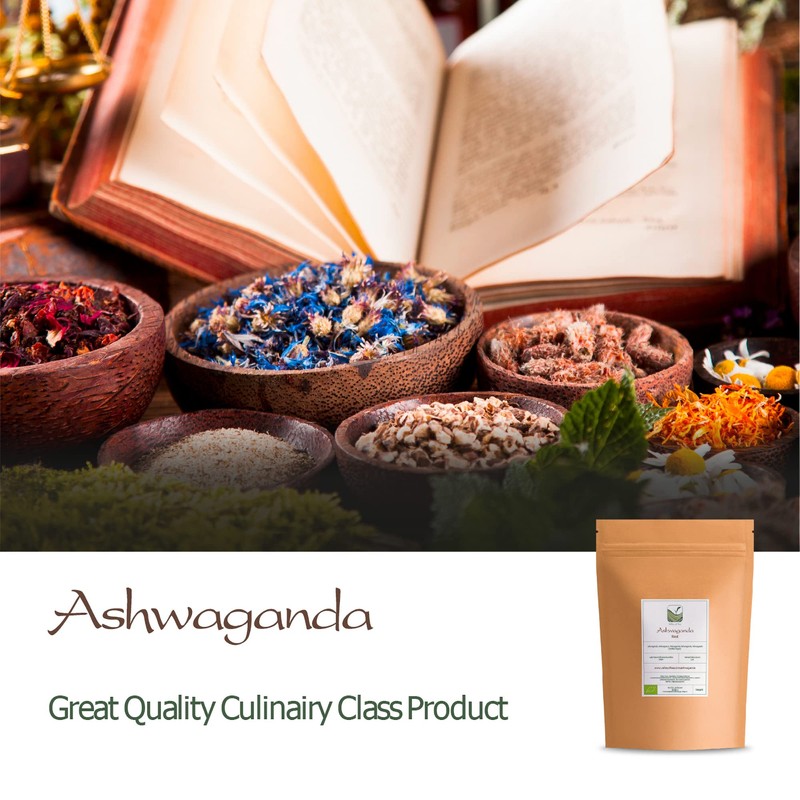 Ashwagandha Organic Root India - for Relexation - Ashwanda Roots