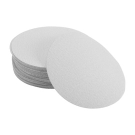 INFINAUTO Sanding Discs, 7.09" 400 Grit Automotive Repair Round Hook and Loop Sandpaper Aluminum Oxide White, 50 Pcs