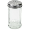 1 Pack of 12oz. Spice & Cheese Shaker|Glass Jar, Metal
