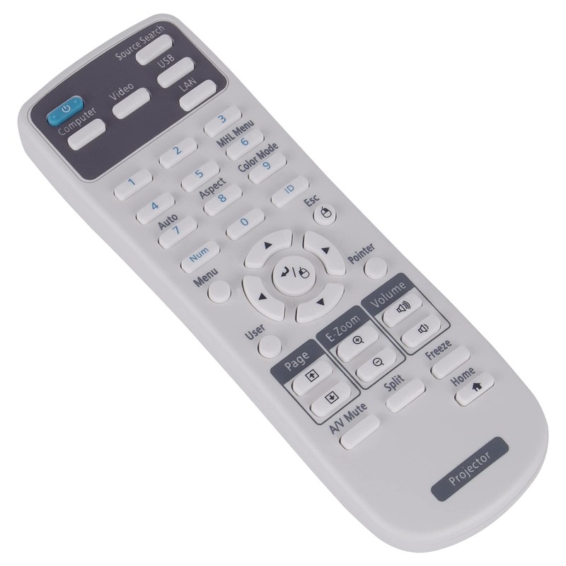 VINABTY 218178800 Remote Control Replacement for Epson Projector EB-107 EB-108