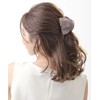 VINGTAINE Velvet Ribbon Hair Claw Hair Clip Hair Accessories H-732-MOC