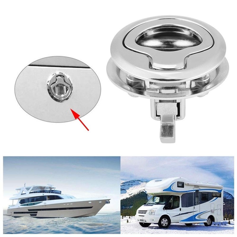 VOBOR Pull Lock for Ships, Yachts, Cars and Trailers, Stainless