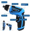MXMZHXU Cordless Screwdriver, 8V Max 10Nm Electric Power Screwdriver with