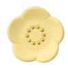 Deco Corporation Concombre ZCB-38440 Flower Base, Yellow, Size: Approx. W4.8
