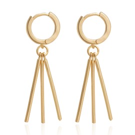 Sphers Zoro Earrings Anime Cosplay Drop Earrings Anime Lover Gifts Clip On Copper Jewelry for Men