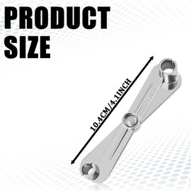 JYIS Fuel Line Disconnect Tool, 3/8" & 5/16" Fuel Filter Removal Wrench, Quick Disconnect Fitting Tool for Fuel Heater A/C Transmission Oil Cooler Lines, Compatible with GM Ford Mazda Most Vehicles