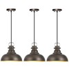 Haolaike 3 Packs Farmhouse Pendant Lights Kitchen Island Adjustable Pendant