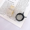Herbeluemily Hair Claw Clip, Rhinestone Bijou Pony Holder, Hair Clip,