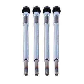 JEENDA 4PCS Glow Plugs 7030400 0100276034 300622-00036 Compatible with Bobcat 5600, 5610,S450, S510, S550, S570, S590, T450, T550, T590, T595 for Doosan Engine D24