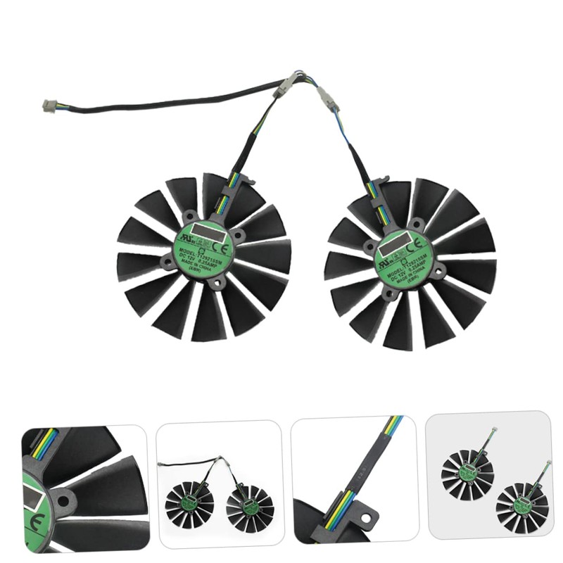 LABRIMP 1 Pair Graphics Card Cooling Fan Replacement GPU Air