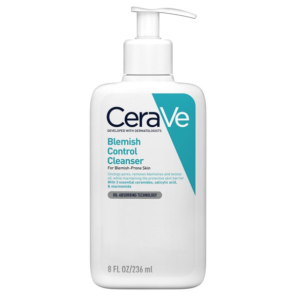 CeraVe Blemish Control Cleanser for Blemish-Prone Skin, 236ml