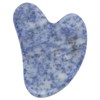 Multifunction Gua Sha Board Heart Shaped Smoothing Surfaces Facial Body