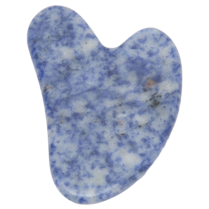 Multifunction Gua Sha Board Heart Shaped Smoothing Surfaces Facial Body