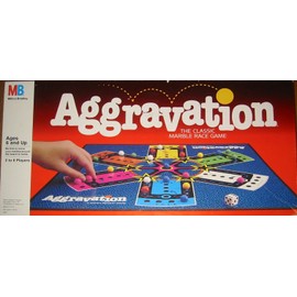 Aggravation Board Game 1989 Edition